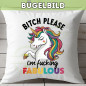 Preview: Bügelbild Fabulous